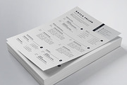 Clean Resume/CV Template, a Resume Template by HueNestify (Thumbnail 1 of 4)