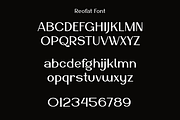 Reofat - Brand Logo Font, a Sans Serif Font by Iqsiart Studio (Thumbnail 12 of 15)
