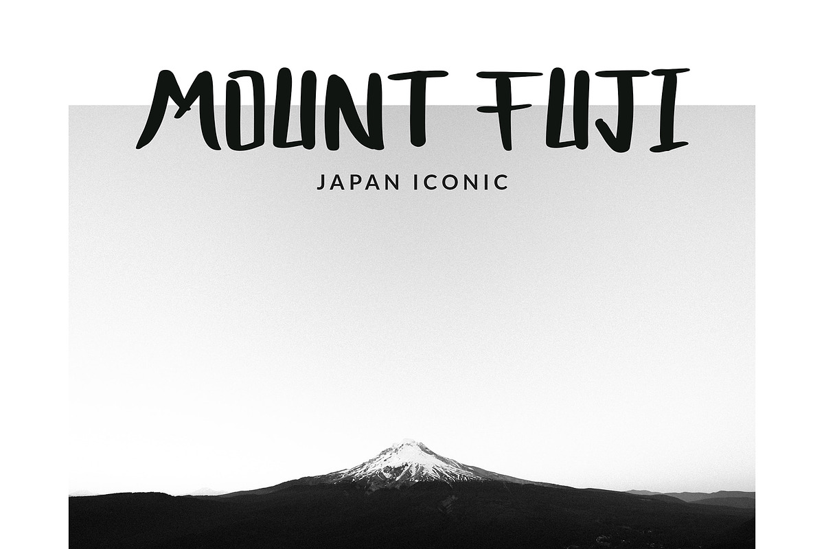 Bocast Japan Style Display Font, a Sans Serif Font by Giant Design (Photo 7 of 10)