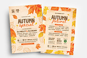Autumn Fall Flyer Templates, a Flyer Template by BrandPacks (Thumbnail 1 of 7)