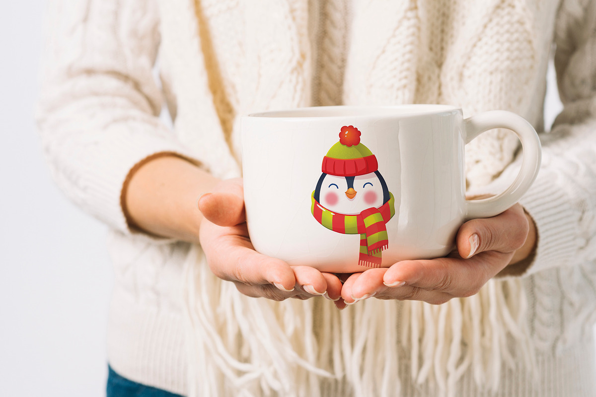 Christmas cute cliparts, an Object Graphic by MiraBell (Photo 11 of 11)