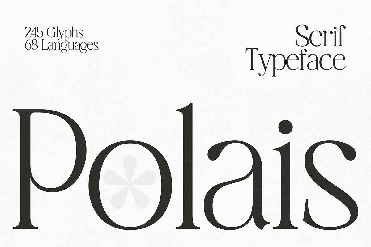 Polais – Modern Luxury Serif, a Serif Font by HipFonts (Photo 1 of 9)