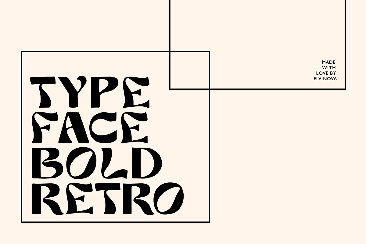 Liber retro font, a Font by elvinova (Photo 2 of 8)