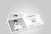 Fashion Gift Voucher Template, a Card Template by SmmrDesign (Thumbnail 1 of 4)