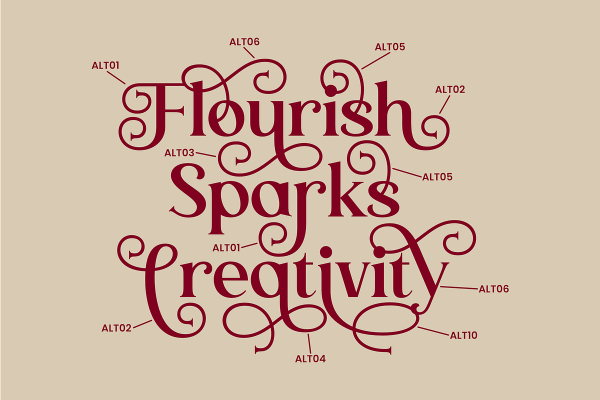 Floura Bright, a Serif Font by ahweproject (Photo 6 of 10)