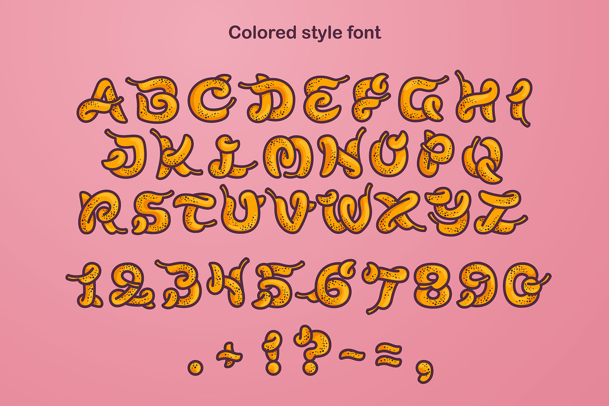 Made of Bananas fonts / icons, a Script Font by kaer_shop (Photo 3 of 4)