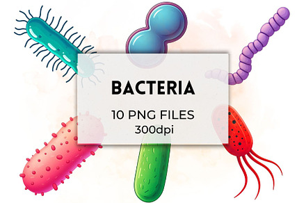 Bacteria Clipart Images