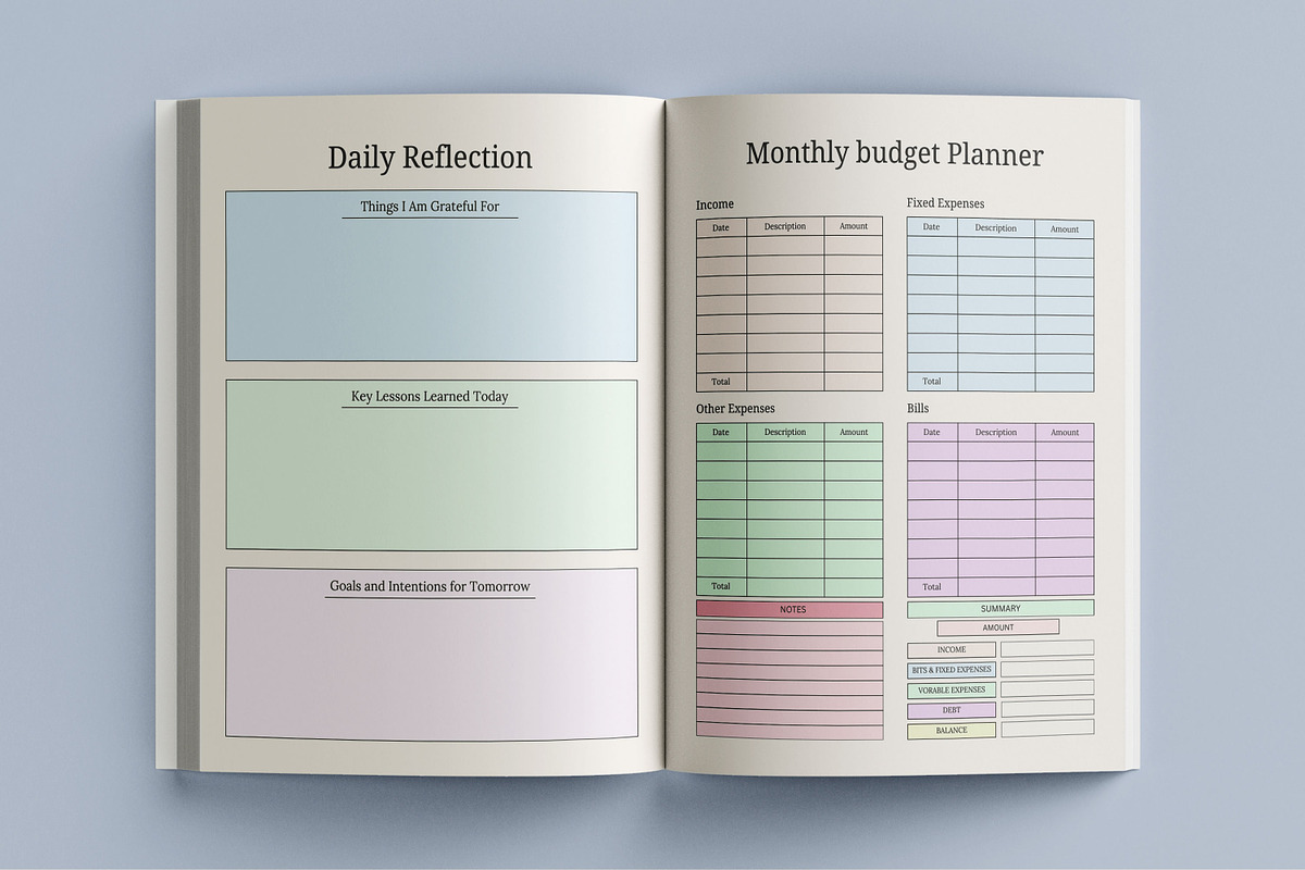 2025 Girl Boss Planner, a Print Template by Book2bees (Photo 4 of 4)