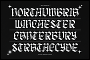 Jeff Zorvyk | Blackletter Typeface, a Blackletter Font by Denustudios (Thumbnail 4 of 12)