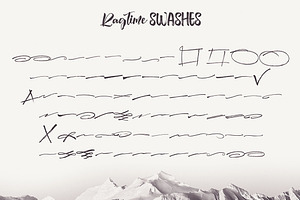 Ragtime - Brush Font Duo