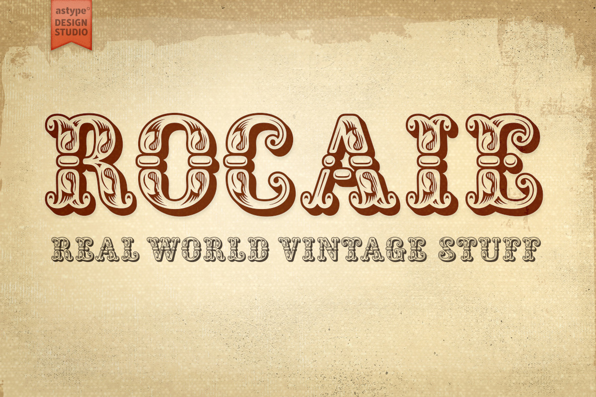 Rocaie, a Font by astype fonts (Photo 1 of 2)