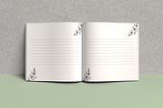 Square Open book mockup, an Advertising Mockup by Rami's Mockups (Thumbnail 5 of 8)