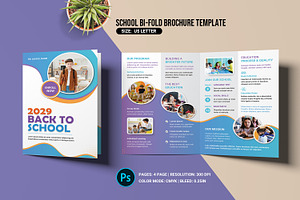 School Admission Bifold Brochure