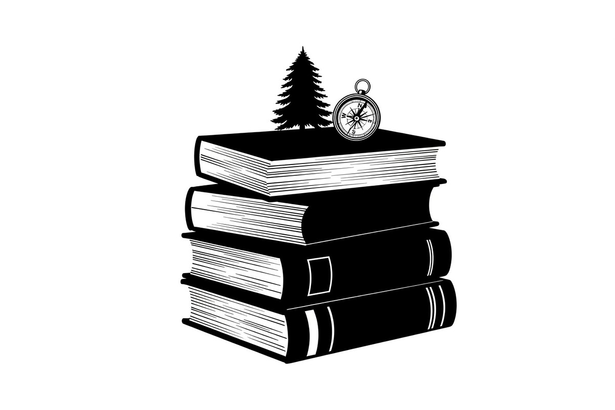 Vintage Book Stack Adventure Bundle, an Illustration by Designs_River (Photo 2 of 31)
