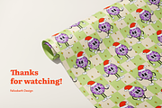 Groovy Christmas | Cliparts, a Seasonal Illustration by Felizabeth Design (Thumbnail 9 of 9)