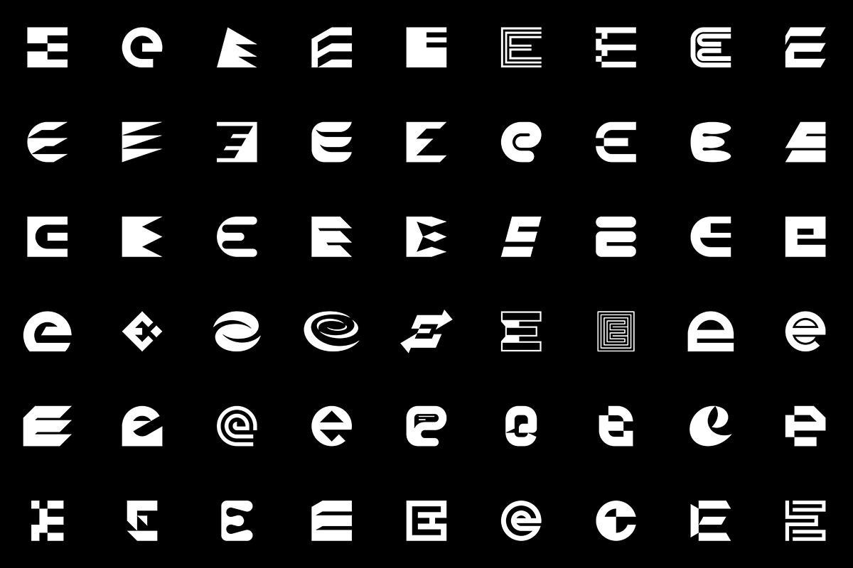 Set of letter E logo, a Branding & Logo Template by NataliiaVolyk (Photo 3 of 3)