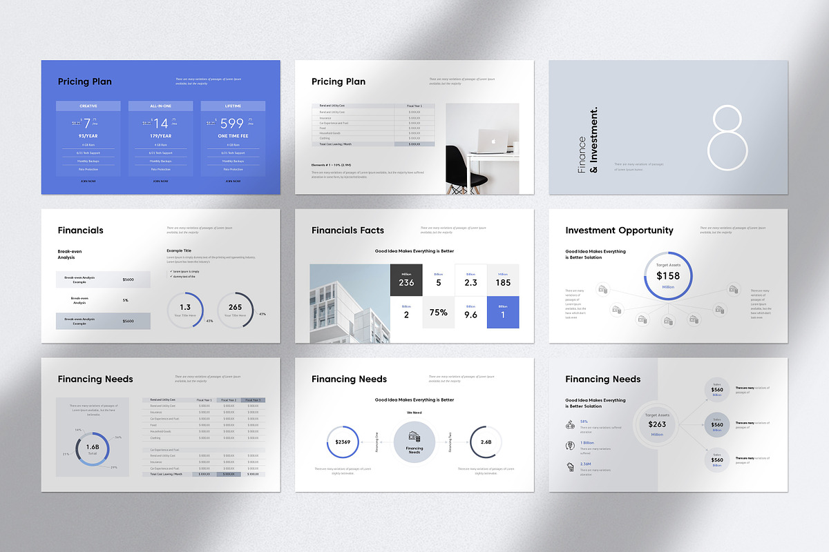 Business Plan PowerPoint Template, a Presentation Template by GoldenPixelStudio (Photo 23 of 29)
