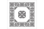 Set Of 4 Paisley Bandana's VI, a Pattern Graphic by Bakhtiozin art graphic (Thumbnail 5 of 5)