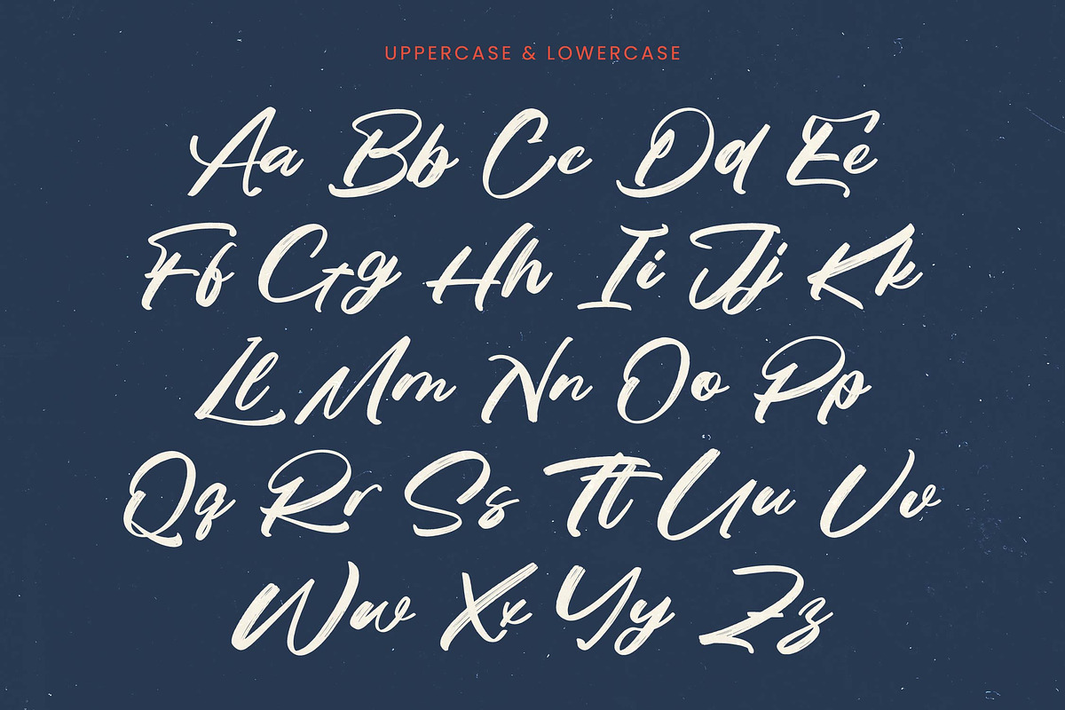 Fasten Dhecta Modern Brush Font, a Script Font by Letterena Studios Script (Photo 17 of 20)