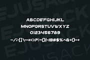 Ejusack, a Sans Serif Font by Auliacreative (Thumbnail 6 of 6)