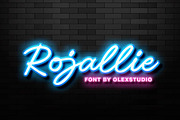 Rojallie - Script, a Script Font by Olexstudio (Thumbnail 1 of 6)
