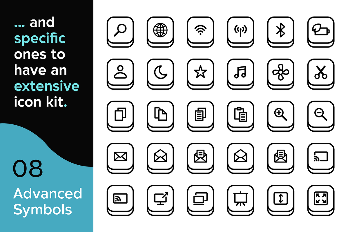 Keyboard Key Icons Shortcuts SVG ID, an Outline Icon by Gravitype (Photo 9 of 10)