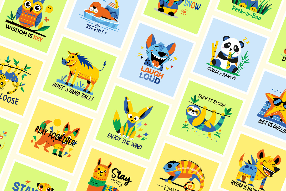 Animated Cute Safari Animal, an Emoji Icon by Vectors Market (Photo 3 of 5)