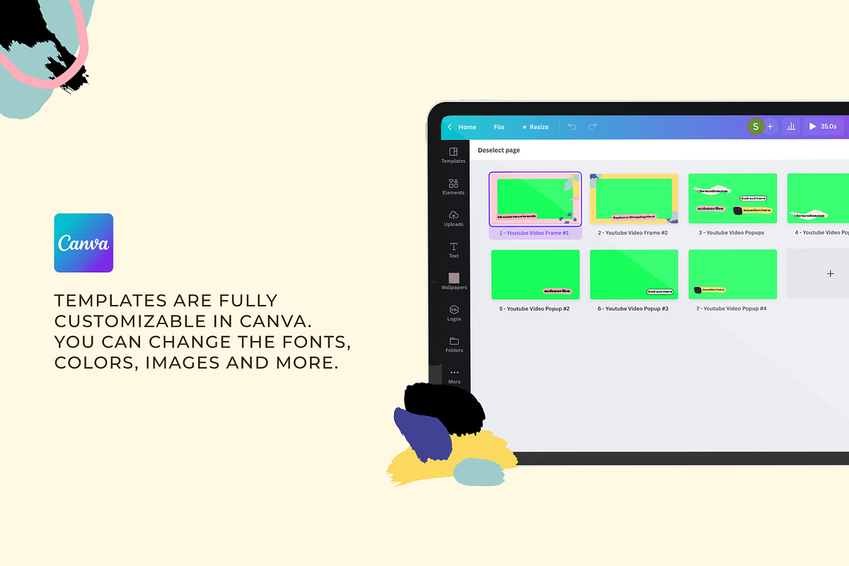 Atrevido - Youtube Brand Kit, a Social Media Template by hello next brand (Photo 3 of 6)