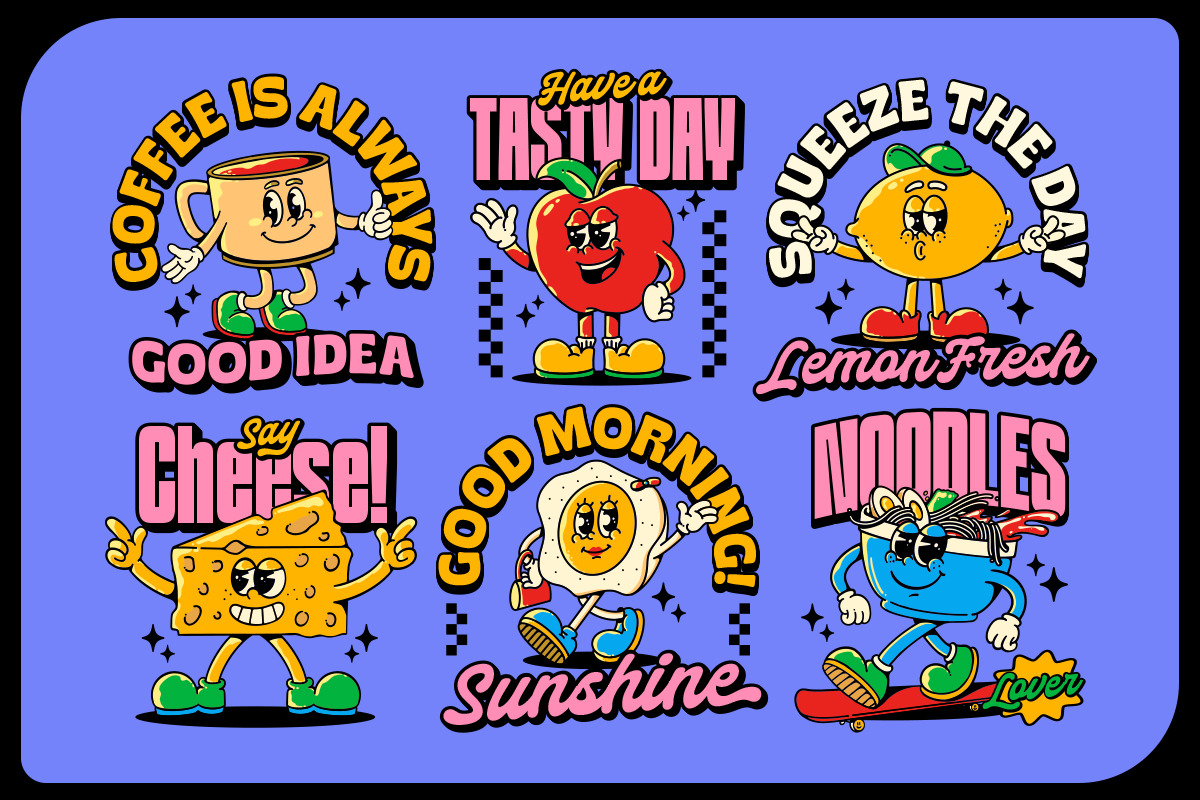 The Flavor Mascot Collection, a Food Illustration by The Native Saint Club (Photo 3 of 9)