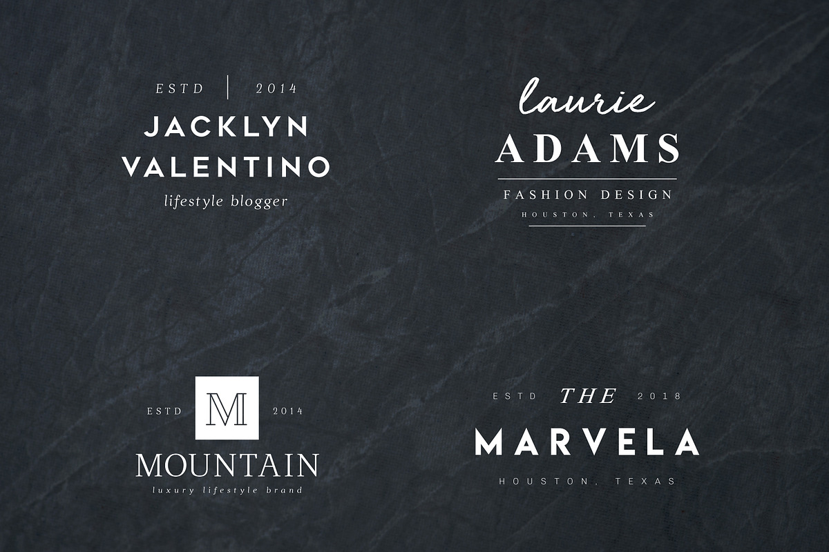 200 Minimal Premade Logo Bundle, a Branding & Logo Template by XpertgraphicD (Photo 31 of 60)