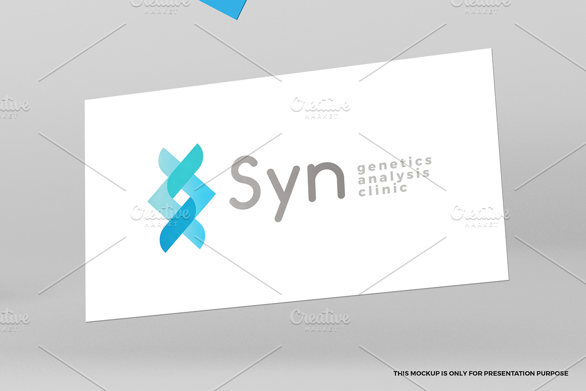 Double oposed arrow DNA logo design, a Branding & Logo Template by MuzaInspires (Photo 5 of 5)