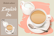 Tea culture vector illustrations., a Food Illustration by Indie Khisa (Thumbnail 3 of 5)