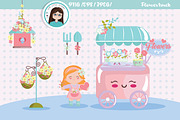 Flower truck, an Illustration by Cute Little Workshop (Thumbnail 2 of 3)