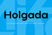 Holgada Font Family, a Font by Graviton Font Foundry (Thumbnail 1 of 6)