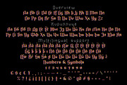 Ravenholm family, a Blackletter Font by NREY (Thumbnail 6 of 7)