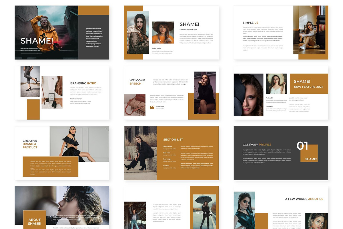 Shame - Google Slides Template, a Presentation Template by inspirasign (Photo 2 of 4)