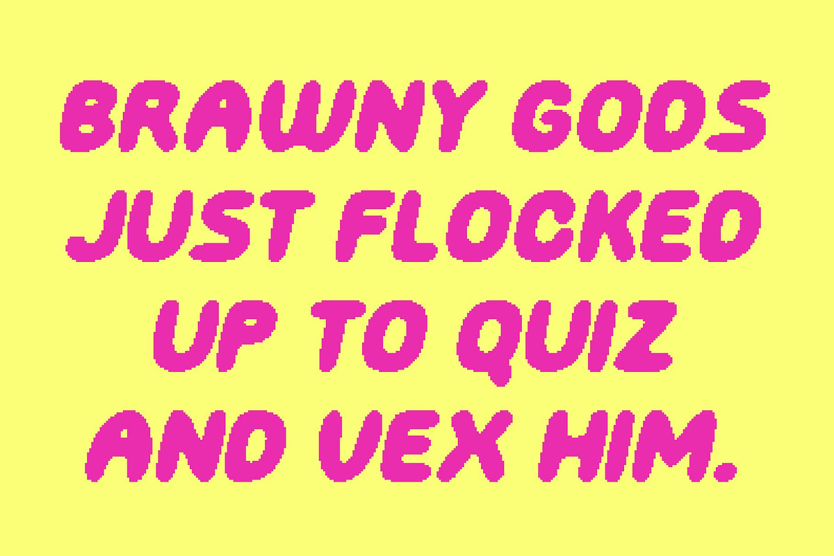 Clefy Pixel, a Sans Serif Font by Craft Supply Co. (Photo 6 of 8)