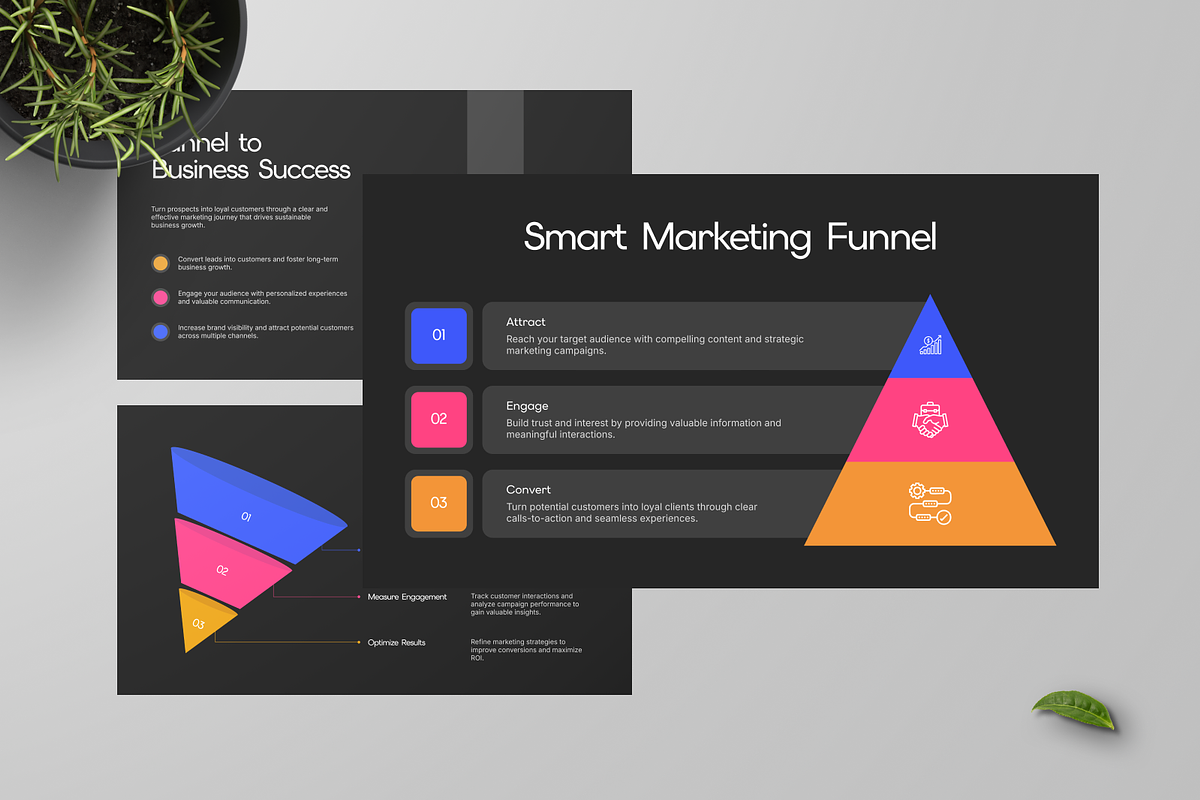 Marketing Funnel Infographic, a Marketing Template by Annora Studio (Photo 2 of 4)