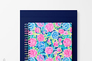 Seamless Rose Patterns, a Pattern Graphic by The Preppy Artist (Thumbnail 2 of 11)