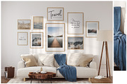 Frame & Wall Mockup Bundle Sunshine, a Print Template by Yuri-U (Thumbnail 6 of 15)