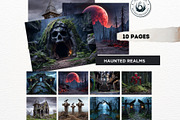 Fantasy RPG Backdrop Digital Papers, an Illustration by ThatsDesignArt (Thumbnail 6 of 10)