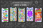 Back to School 5 Story Templates, a Social Media Template by VectorStory (Thumbnail 1 of 2)