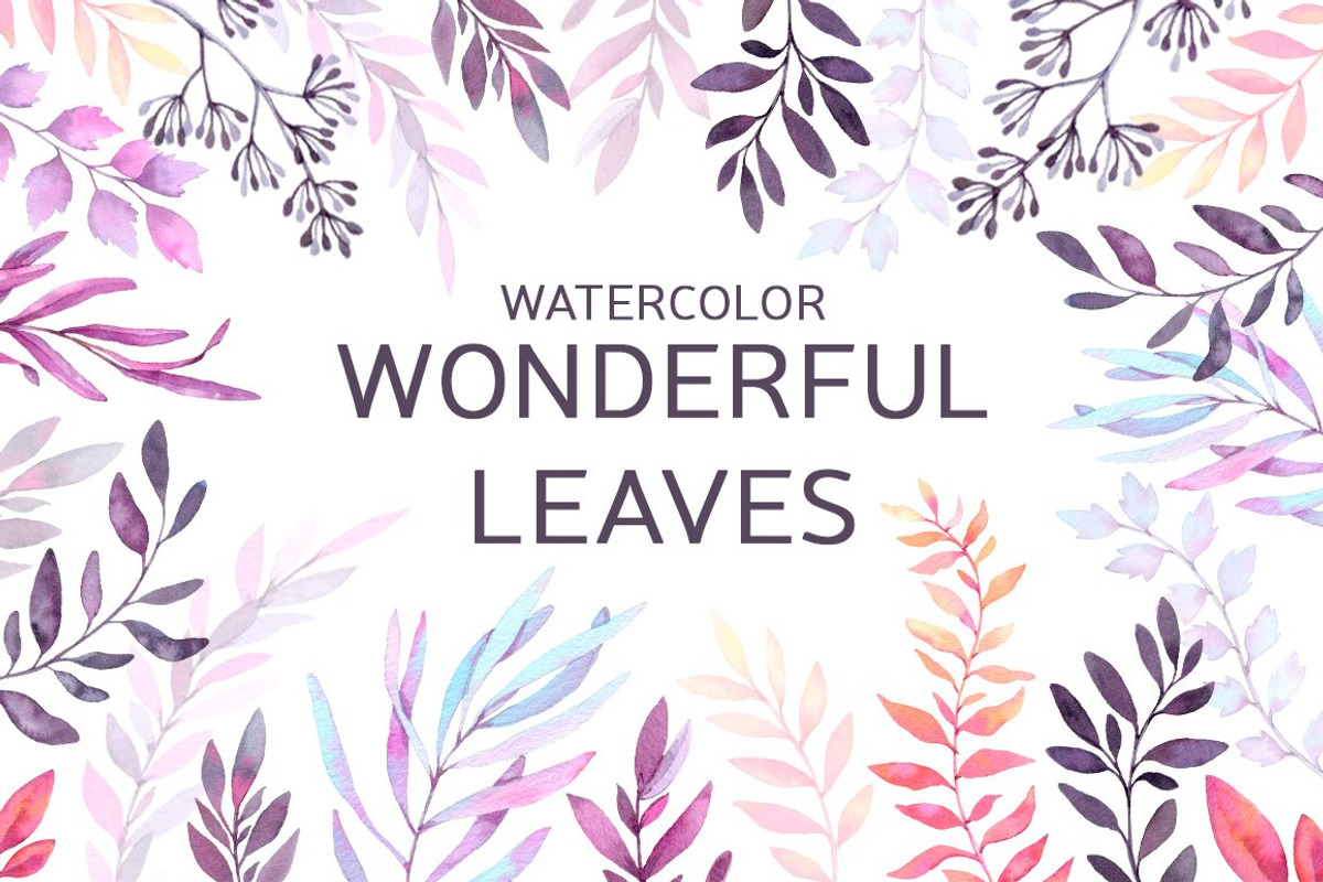 Floral bundle | Watercolor SALE, a Decorative Illustration by Kate Macate (Photo 8 of 28)