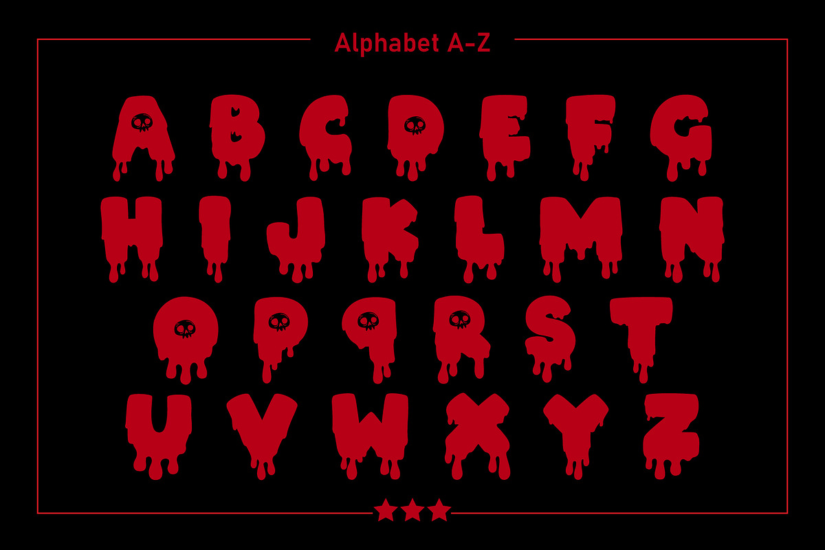 Demon Fonts, a Font by Fox7 By Rattana (Photo 3 of 7)