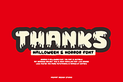 Gromes - Halloween & Horror Font, a Sans Serif Font by Iqsiart Studio (Thumbnail 5 of 7)