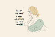 Cinnamon, a Script Font by FactoryType Studio (Thumbnail 3 of 6)
