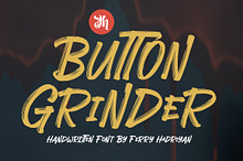 Button Grinder - Display Font