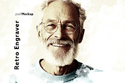 Vintage Engraving Photo Effect, a Layer Style Add-On by Grkic Creative (Thumbnail 1 of 4)