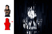Glitch Duotone Effect Photoshop, an Action Add-On by MRI STUDIO (Thumbnail 13 of 15)