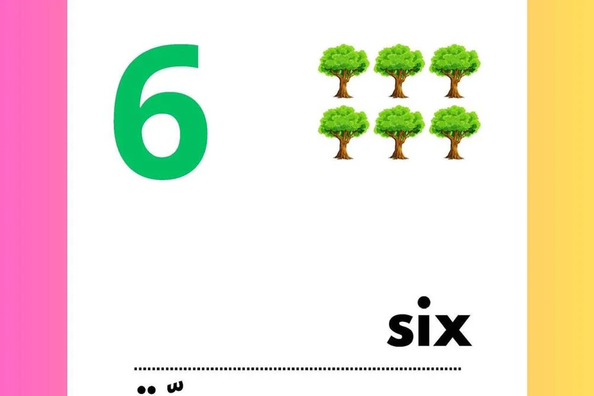 Bilingual Number Flashcards Ar Eng, an Education Illustration by Sourcedigi (Photo 2 of 4)